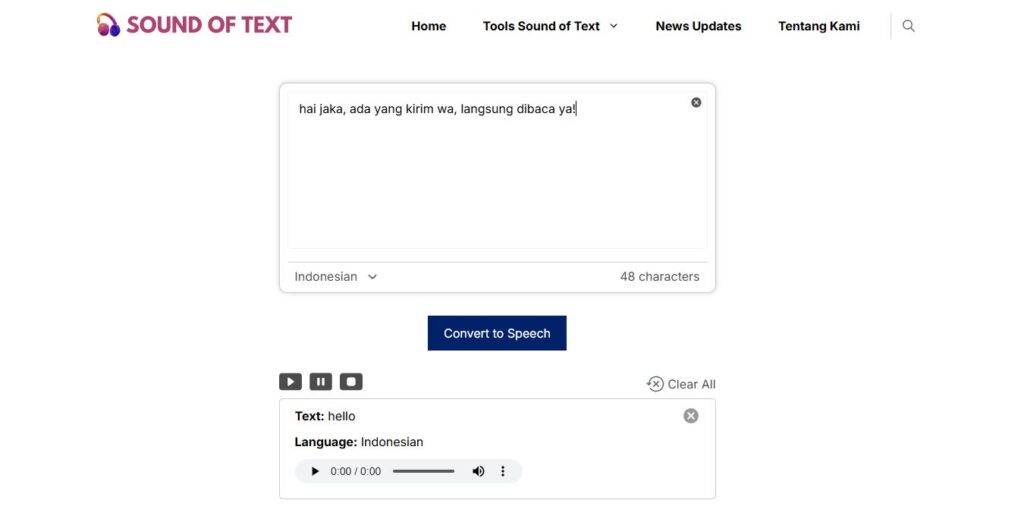 Aplikasi Sound Of Text Indonesia Official