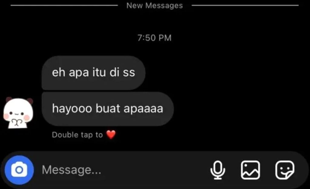Cover Ketahuan Screenshot Dm Instagram