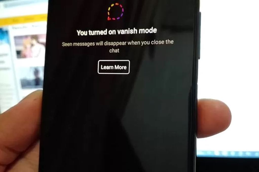 Mengaktifkan Vanish Mode Di Instagram
