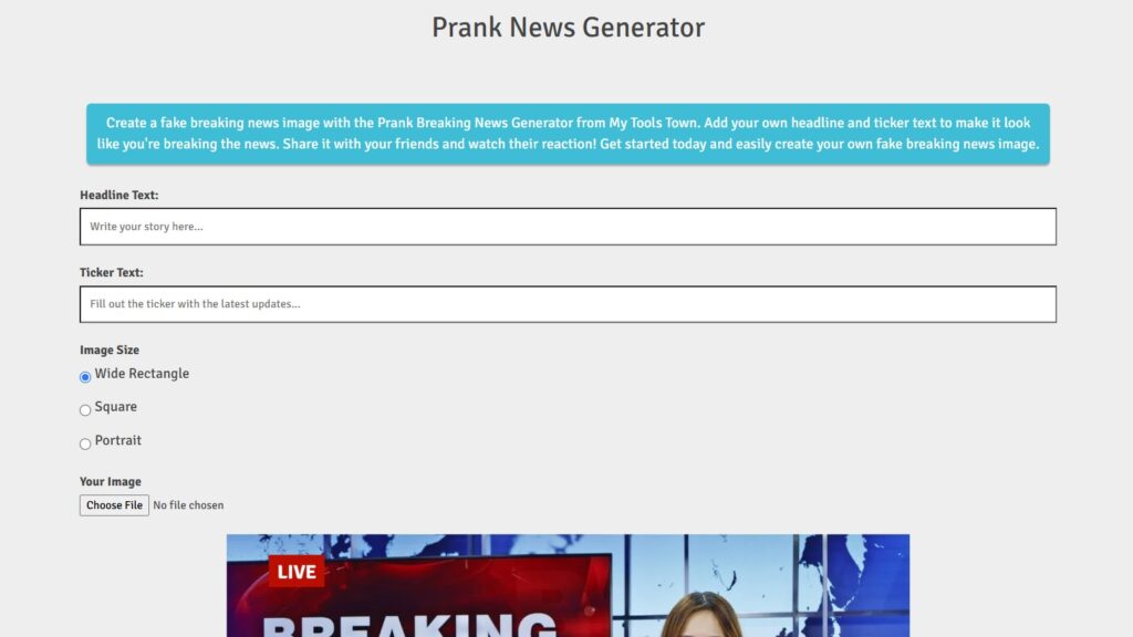 Prank News