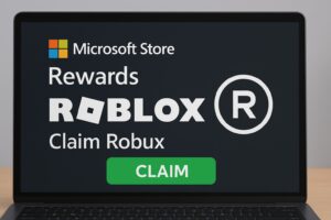 Cover Cara Dapat Robux Microsoft Store Rewards