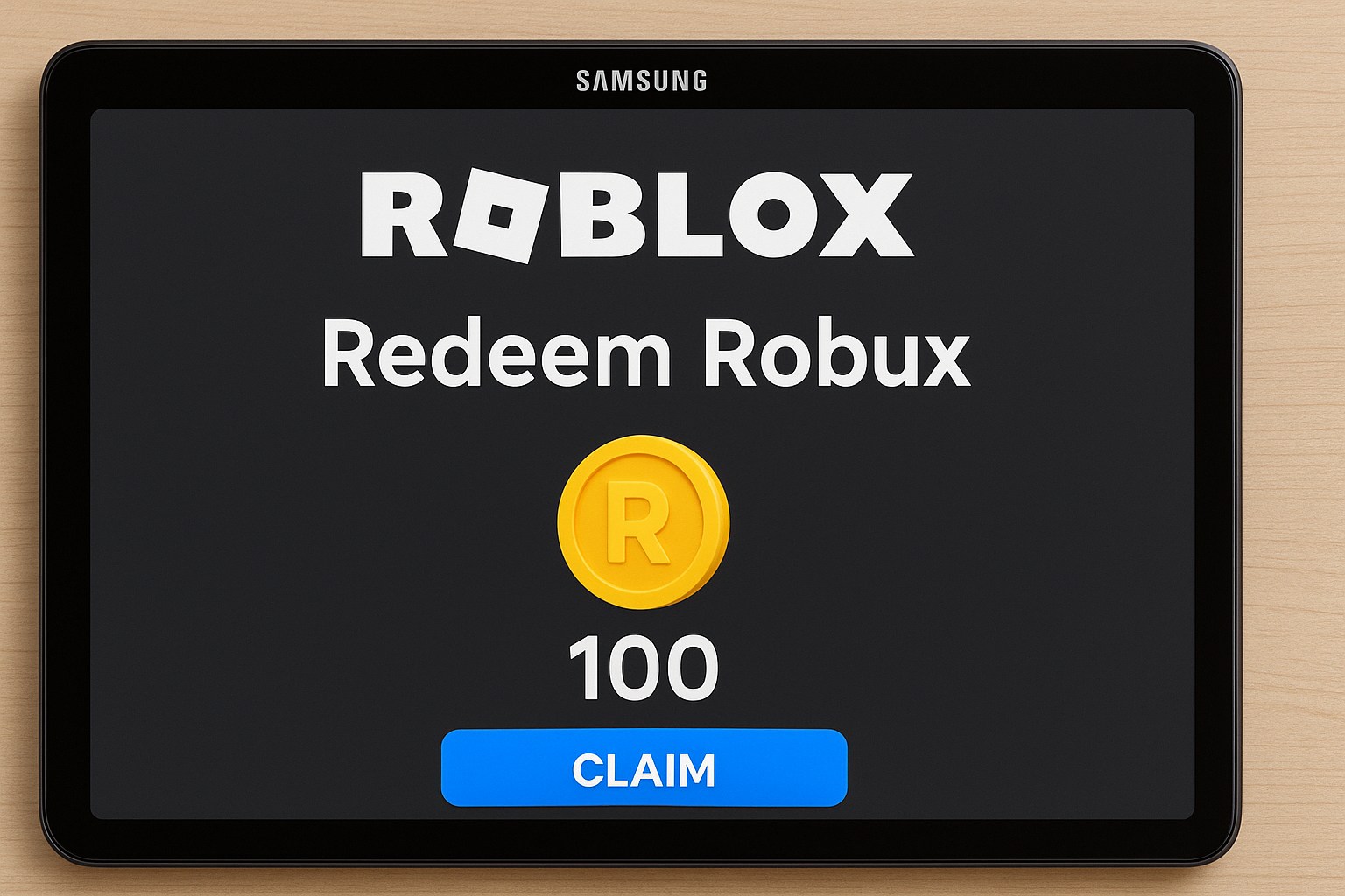 Cover Cara Klaim Robux Samsung Store