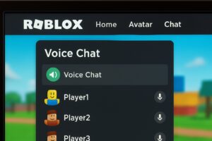 Cover Cara Voice Chat Di Roblox
