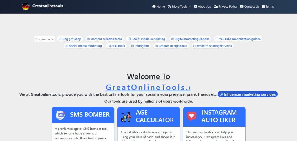 Greatonlinetools