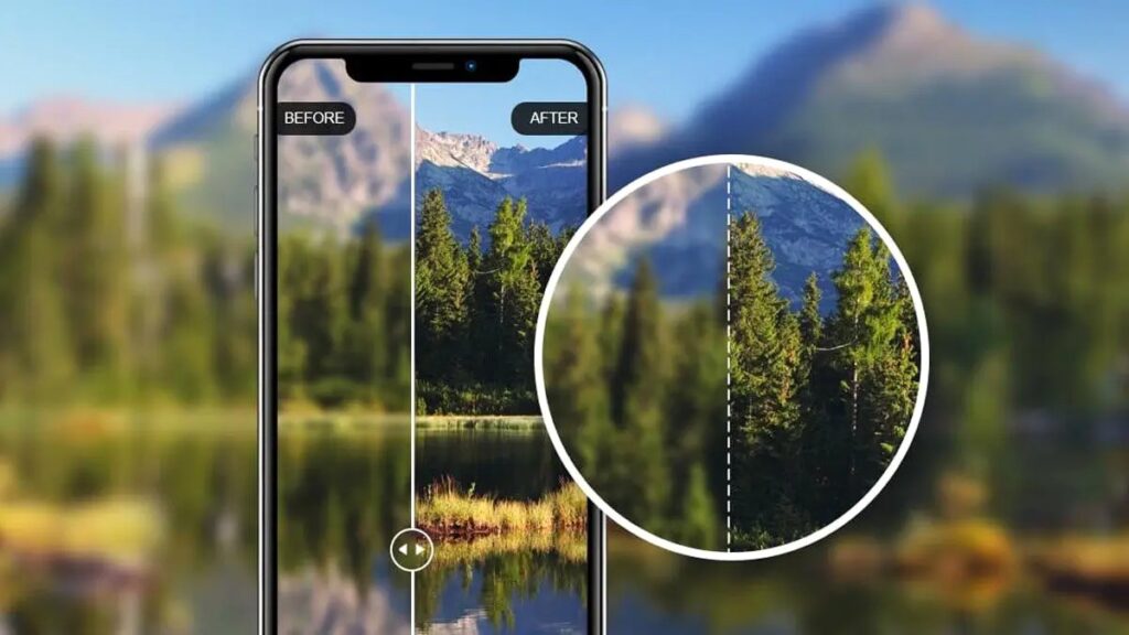 Menggunakan Aplikasi Penjernih Gambar