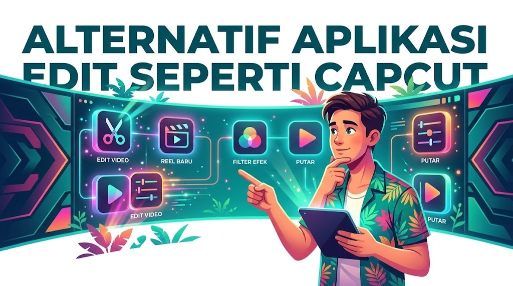 Alternatif Aplikasi Edit Video Selian Capcut