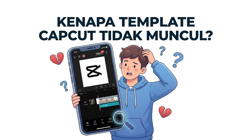 Kenapa Template Capcut Tidak Muncul