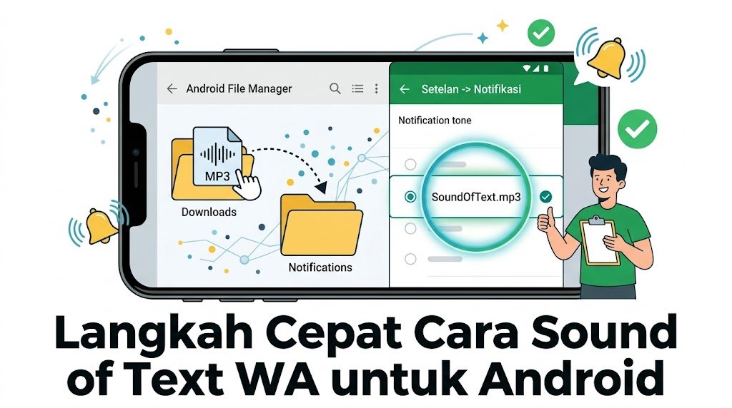 Langkah Mudah Cara Sound Of Text Wa Android