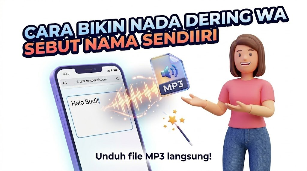 Rahasia Bikin Audio Nada Dering Wa Sebut Nama Tanpa Aplikasi