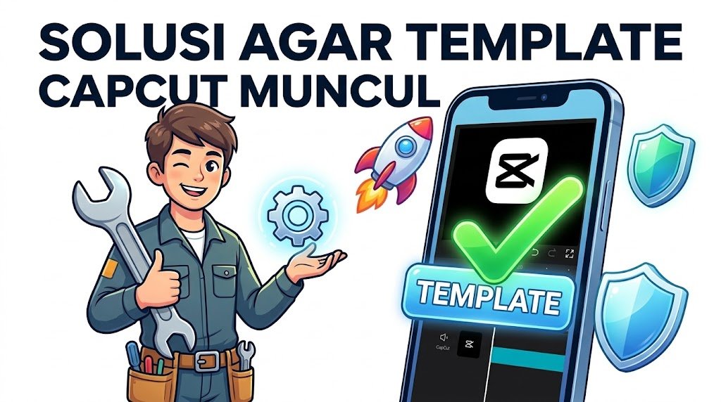 Solusi Agar Template Capcut Muncul