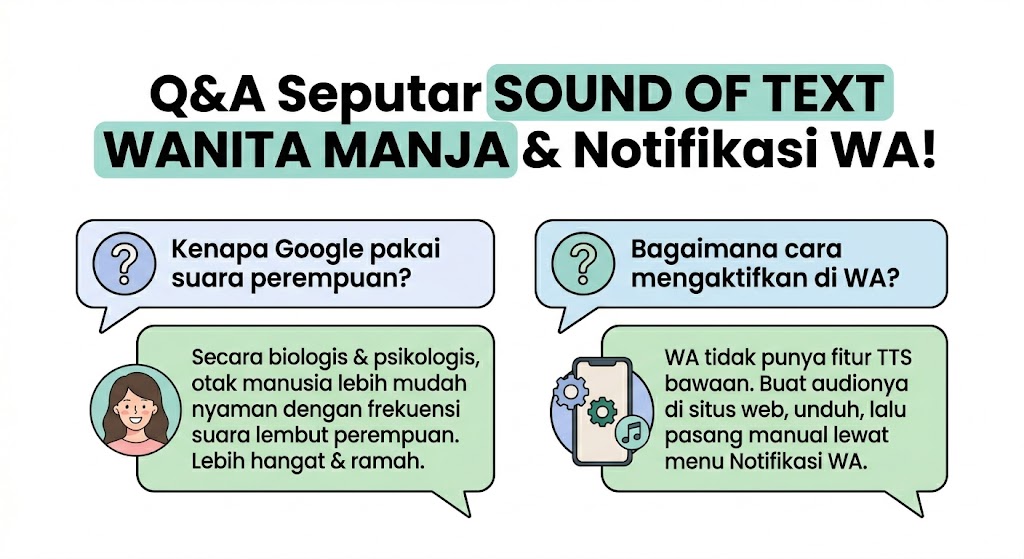 Sound Of Text Wanita Manja Qna