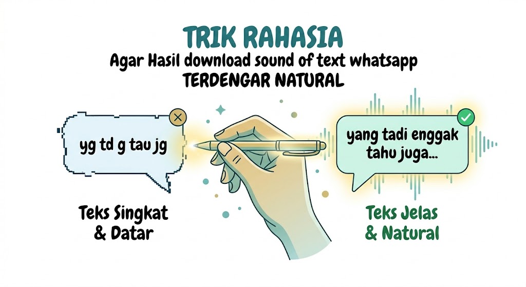 Trik Download Sound Of Text Whatsapp Agar Natural