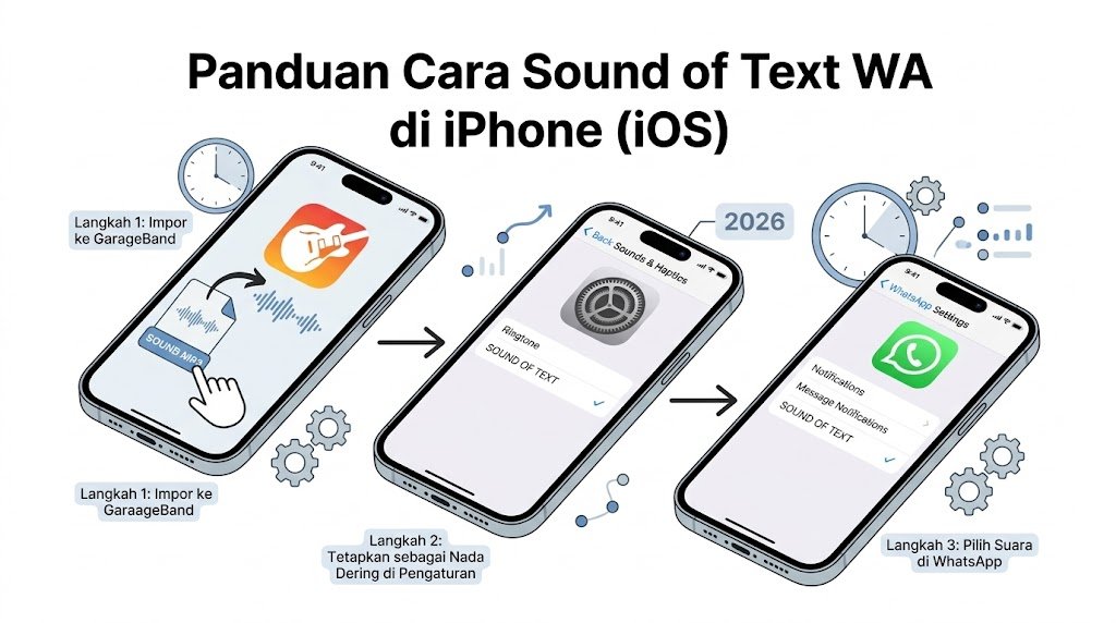 Tutorial Cara Sound Of Text Wa Di Iphone Ios