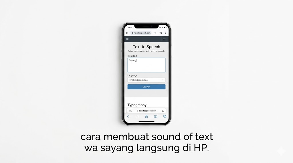 Cara Bikin Sound Of Text Wa Sayang Gratis