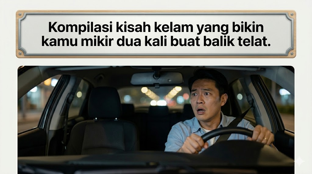 1 Rangkuman Cerita Horor Pulang Malam