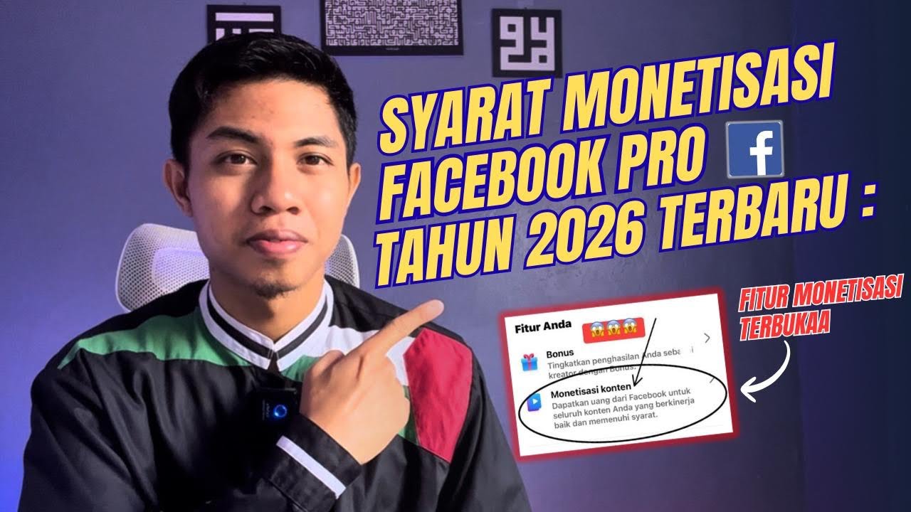 Cara Cepat Monetisasi Fb Pro 2026 Pahami Syarat Ini