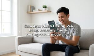 LAngkah Menyetel Nada Dering Wa Mode Senyap