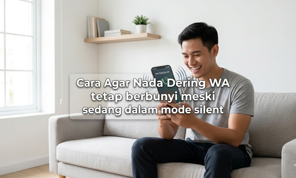 LAngkah Menyetel Nada Dering Wa Mode Senyap