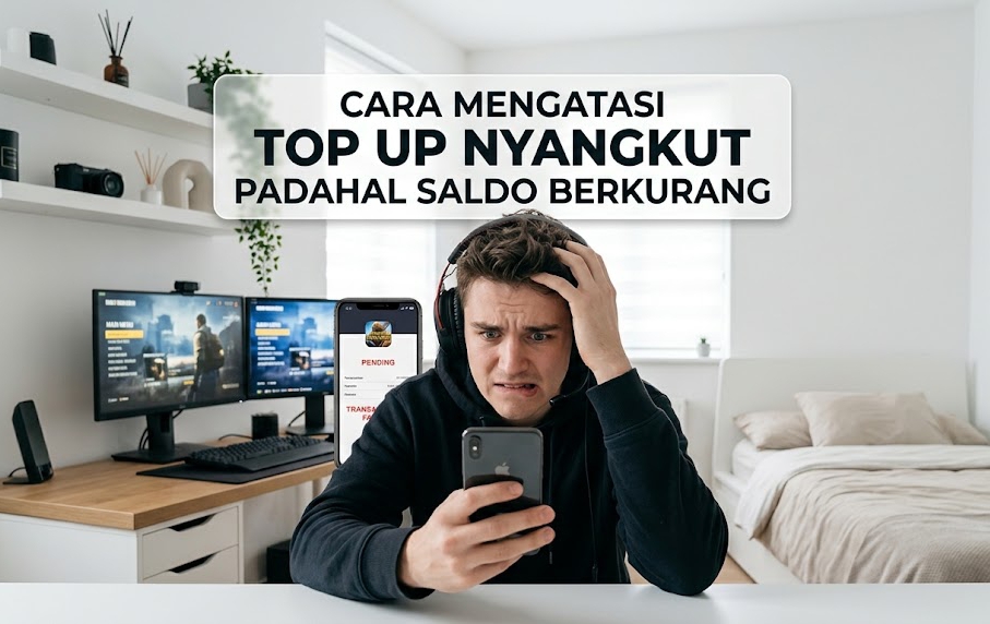 Solusi Awal Kendala Top Up Nyangkut
