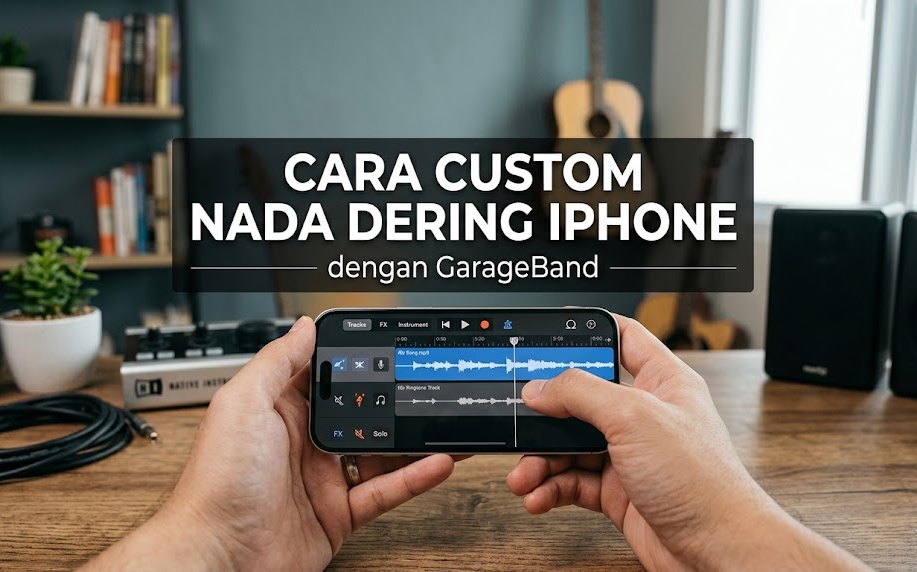 Tutorial Step By Step Cara Custom Nada Dering Iphone Garageband
