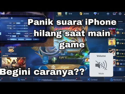 Kasus Suara Game Hilang Di Iphone