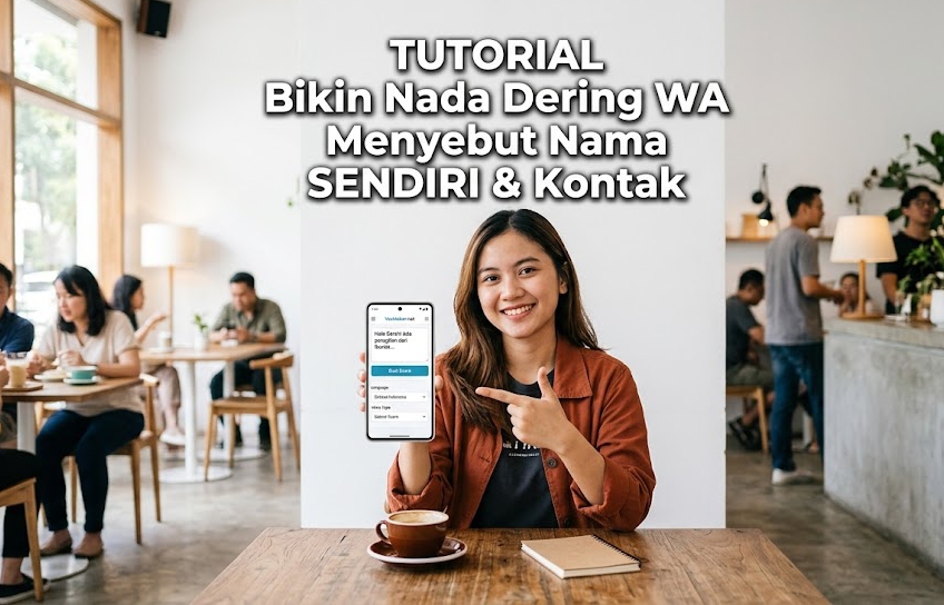 Tutorial Buat Nada Dering Menyebut Nama Kontak