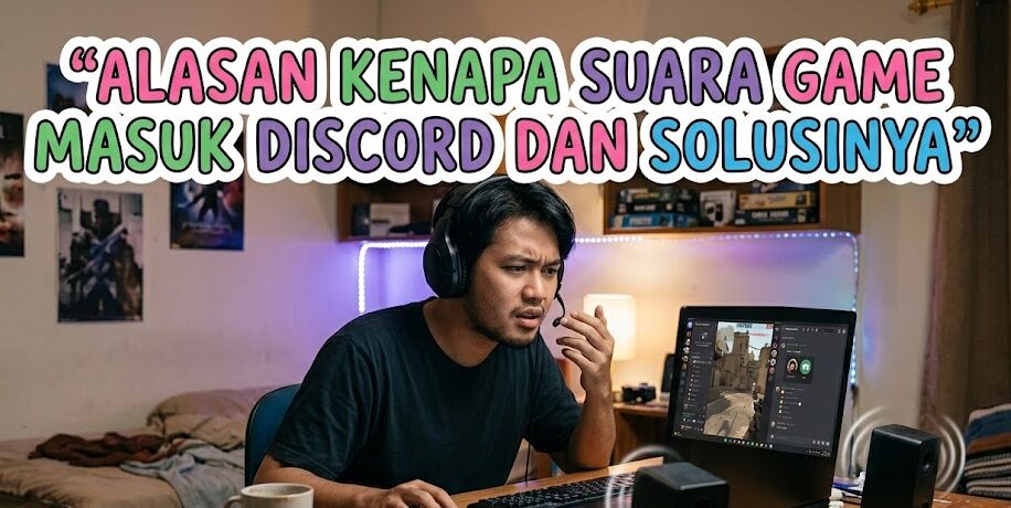 Masalah Suara Game Tembus Ke Discord Saat Mabar